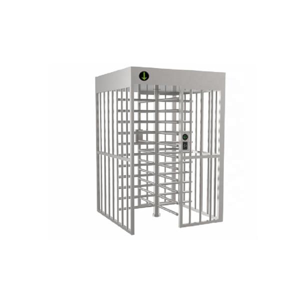 Single Lane RS485 Full Height Turnstile with 2CBM Package Volume and IP54 Waterproof Security Pedestrian Gate
