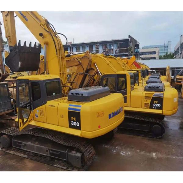 Original Japanese Used Large Excavator Yellow Heavy Equipment Digger