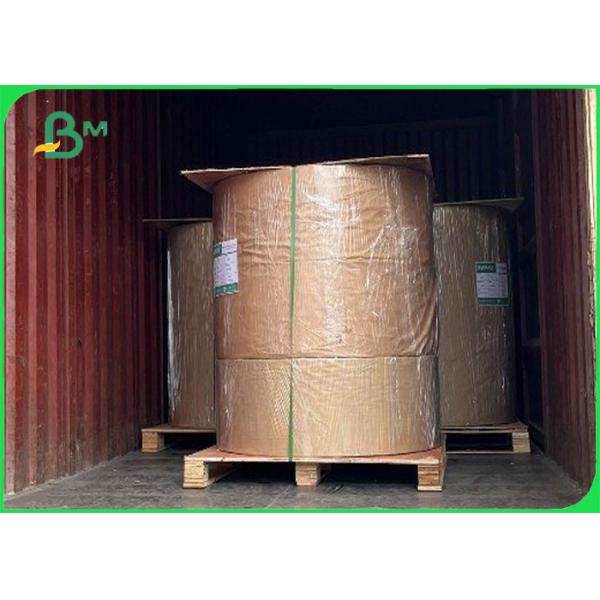 papel de empaquetado sin recubrimiento de Brown Kraft del arte sin blanquear 90gsm para los bolsos de la manija papel de empaquetado sin recubrimiento de Brown Kraft del arte sin blanquear 90gsm para los bolsos de la manija