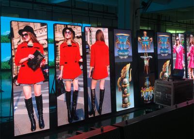 HD P2.5 Poster / Mirror LED Screen SMD 2121 Full Color For Show Case