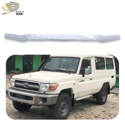 Clear Car Bonnet Guards Double Cab 2016-2020 Car Bug Deflector For Toyota LC71 73 74