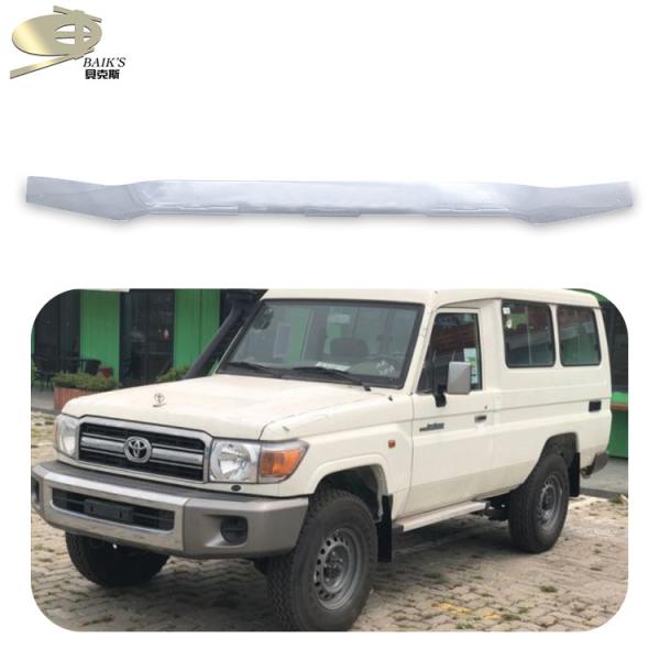Clear Car Bonnet Guards Double Cab 2016-2020 Car Bug Deflector For Toyota LC71 73 74