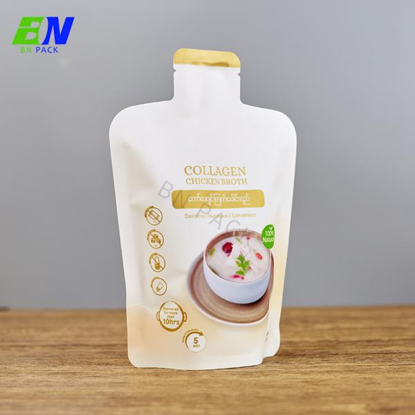 Custom Shape Moi Retort Pouch Resealable Food Vacuum Pouches