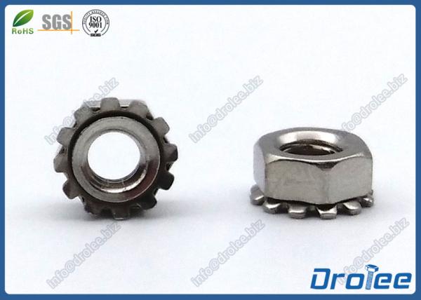 18-8 Stainless Steel K-Lock Nuts 10-24 (Keps)