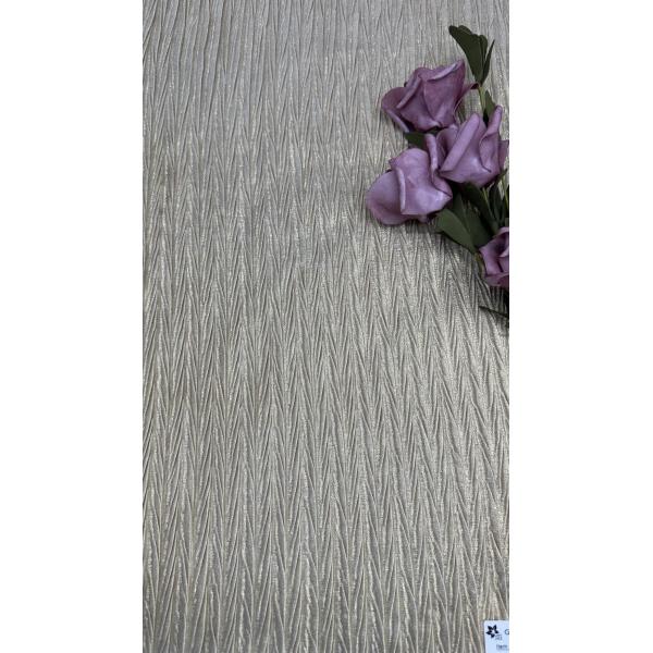 Rhombus Rib Metallic Lace Fabric For Gowns Luxury Gold Color Party Dresses