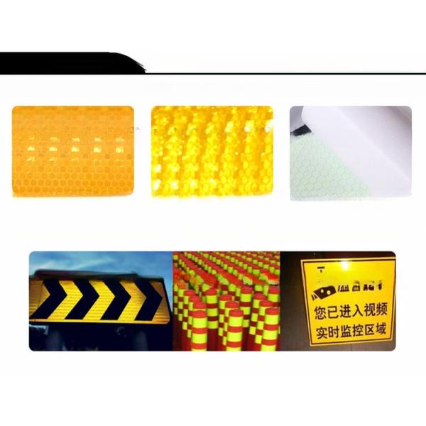 Reflective Vinyl PET PVC Acrylic Material High Intensity Grade Prismatic Grid Film