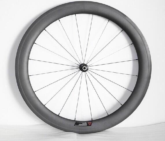 Most Popular  high quality wheel 700c carbon wheelset 60mm+88mm 23mm clinche for road bike