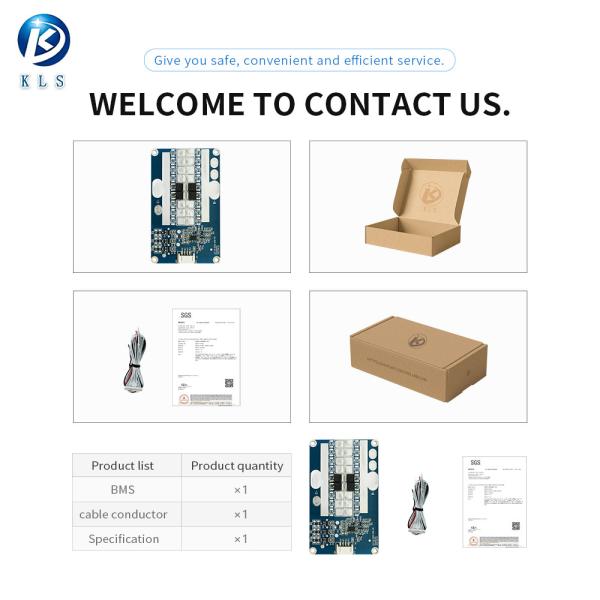 KLS Solar Street Light Factory Produced Bms 3s 12v Common Port Lifepo4 Battery Management System