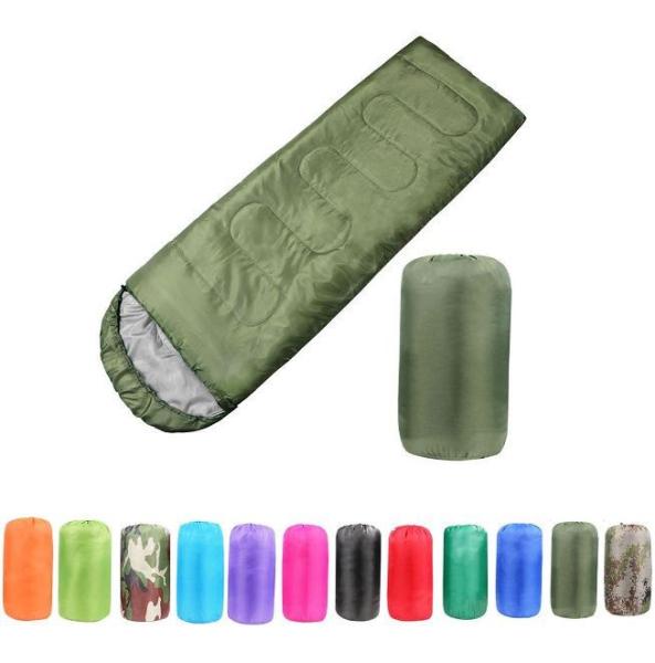 Envelope Military Sleeping Bags, Compression Sack for Cold Weather Travel, Camping, Hiking, Outdoor, Backpacking