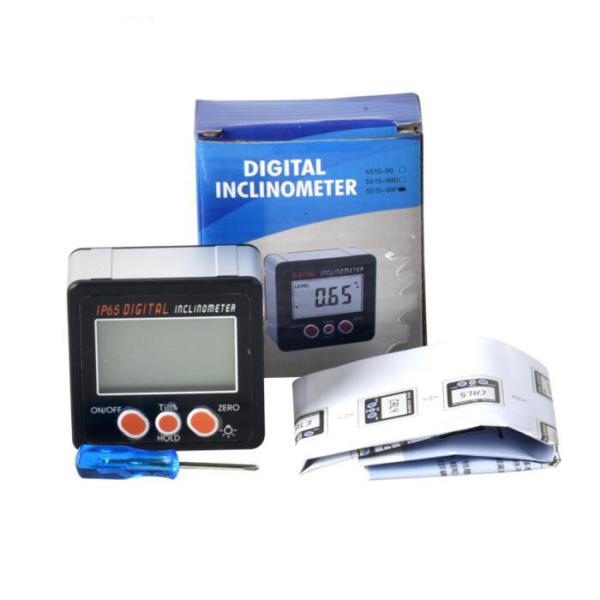 Good quality IP65 digital level meter Water Proof Magnet Digital Bevel Box Digital Level Magnetic