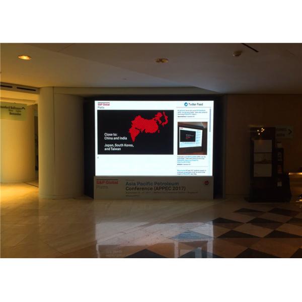 500 X 500mm 4k Indoor / Outdoor Full Color Led  Large Screen For Meeting