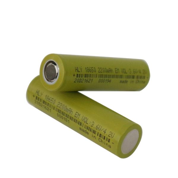 2200mah 3.6 Volt Lithium Battery Rechargeable Deep Cycle Lithium Ion Battery Power Supply