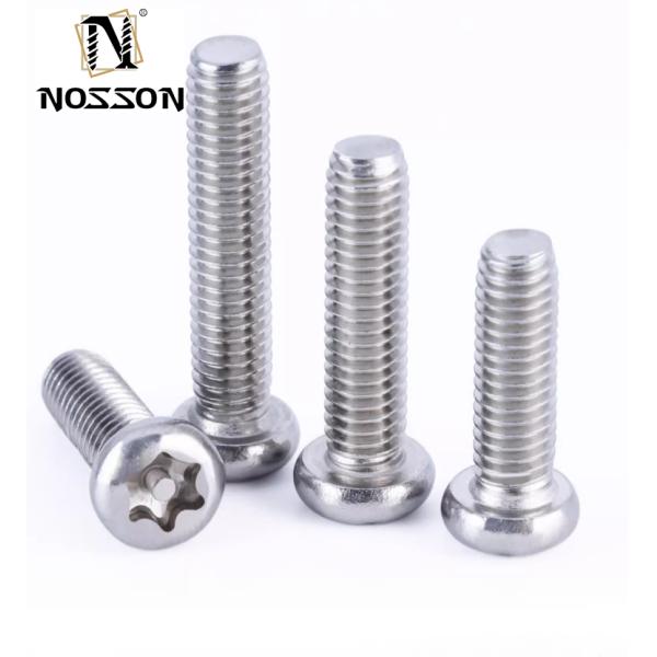 JIS Standard Tamper Proof Bolt Flat Head Security Screws Torx Pin Anti Theft Machine Screw M3 M4 M5 M6 Metric Standard