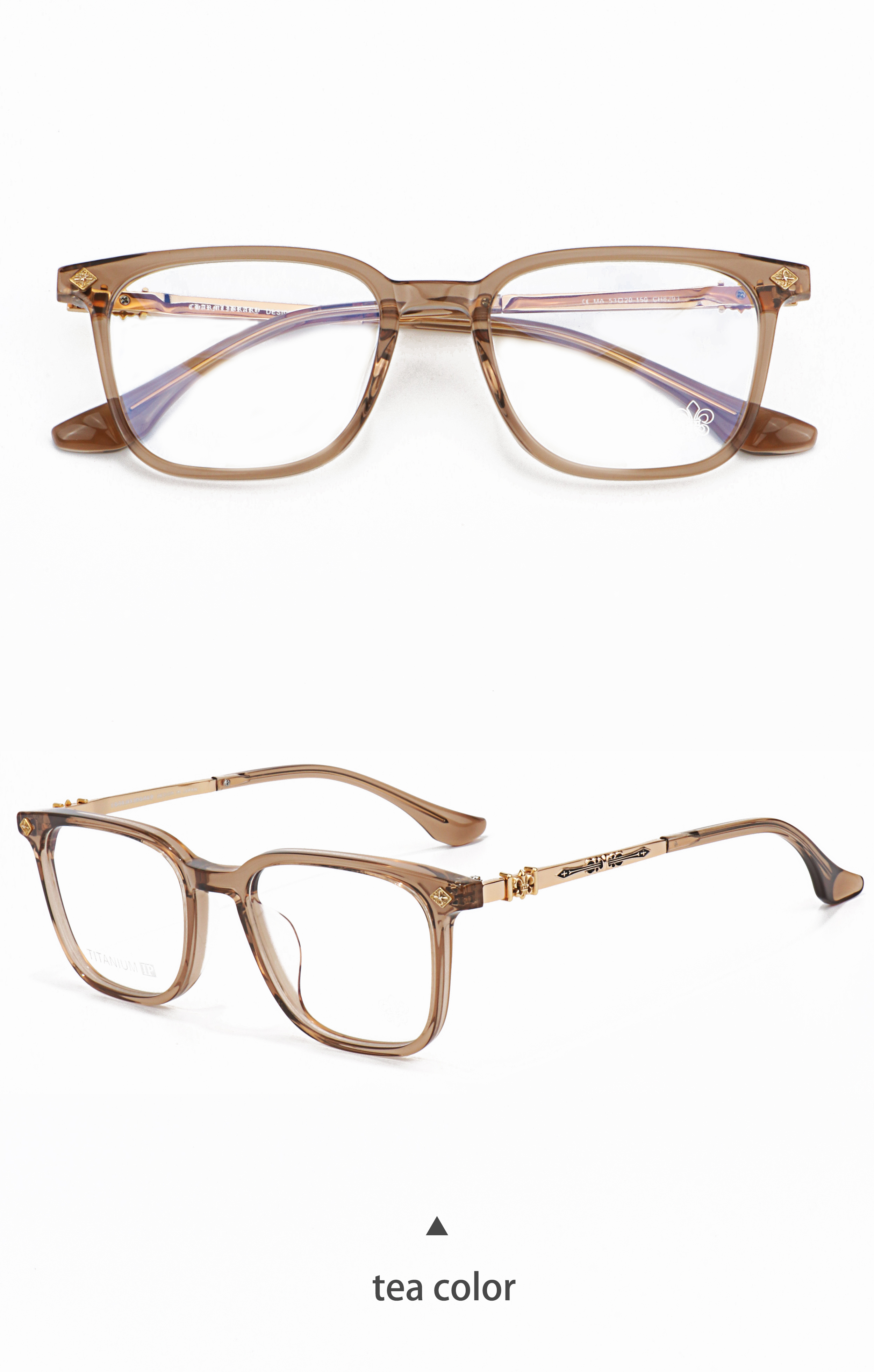 8293 Spec Premium Classic Hot Black Transparent Grey Tea Women Men Prescription Presbyopia Luxury Brand Glasses Acetate Eyewear