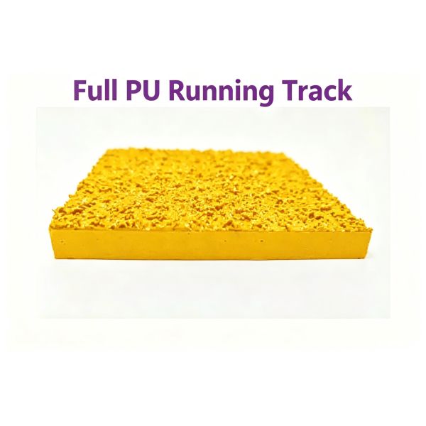 Eco Full PU Running Track System Low VOC Outdoor Running Track For LEED Certified Schools