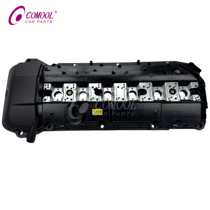 COMOOL Engine Valve Cover 11121432928 for BMW 3 Series 5 Series 7 Series X5 Z3 E36E38E39E46E53 M52 M54 Alu Cylinder Head Cover