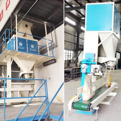 Única máquina de embalagem da pelota da alimentação de galinha do funil 50kg/Bag