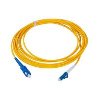 Simplex de encargo óptico del cordón de remiendo de los cables de fribra óptica del solo modo del SC