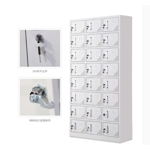 450mm Depth 1850mm Height Stainless Steel 18 Door Lockers