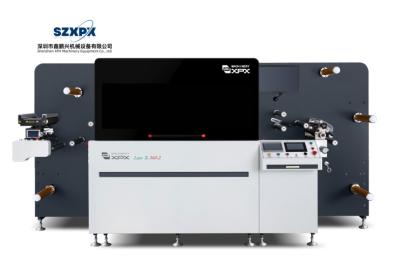 Speed Laser Label Die Cutting Machine with Max Feeding Width 350mm Electric Eye Trigger 30m/min Max Speed