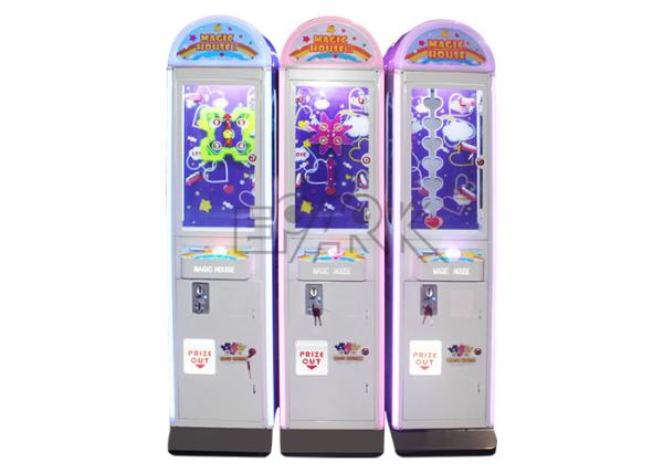 Magic Key Gift House Doll Crane Vending Machine Coin / Token Operated
