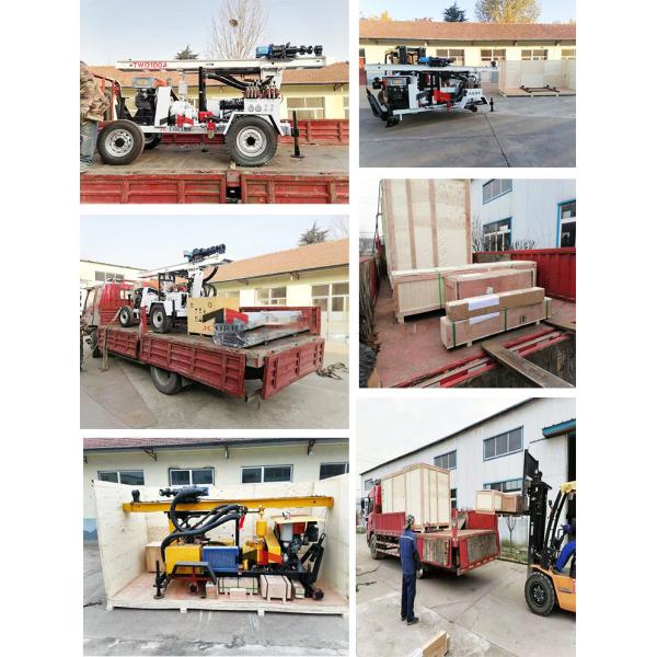 JC DRILL TWD 150 Wheel Trailer DTH Rig Water Well Drilling