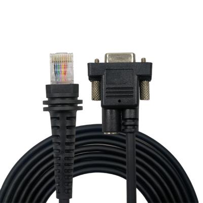 10 Feet Barcode Scanner Rs232 Cable RJ48 To DB9 For Honeywell HHP