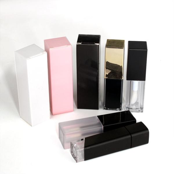 Lipstick Lip Gloss Tube Packaging Paper Box Cosmetic Packaging White Empty Box 25X87mm
