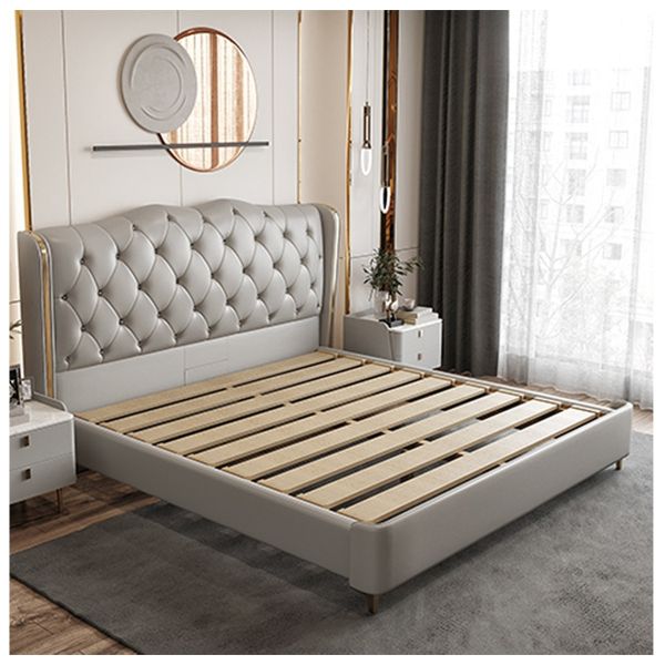 Modern Heavy Duty Adjustable Height Center Support Foot Bed Frame Furniture Hardware Bed Legs
