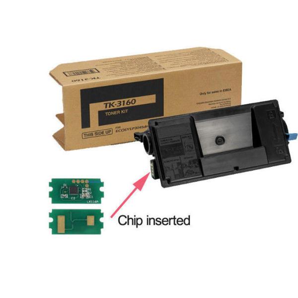 Preto do FS 6025MFP FS6030MFP do tonalizador do cartucho de tonalizador TK475 de Kyocera Taskalfa