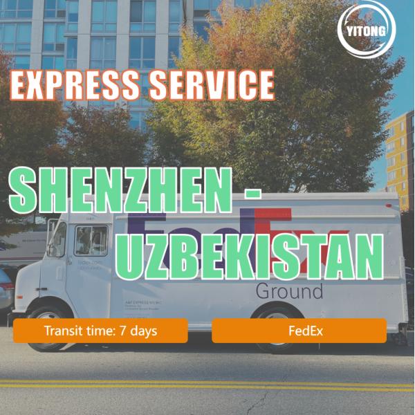 Обслуживание международного курьера срочное от Шэньчжэня к Узбекистану