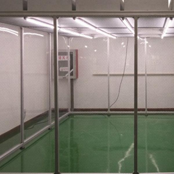 Flexible Design , Easy Installation Softwall Cleanroom for Pharmaceutical Use GCC Middle East