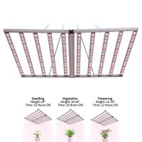ANDY Full Spectrum 1000W Grow Light LED SAMSUNG LM301H LM281B EVO 10 Bar 4x4ft 4x6ft Horticulture commerciale