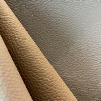 Texture en relief sous vide cuir en PVC pour meubles résistants aux rayures