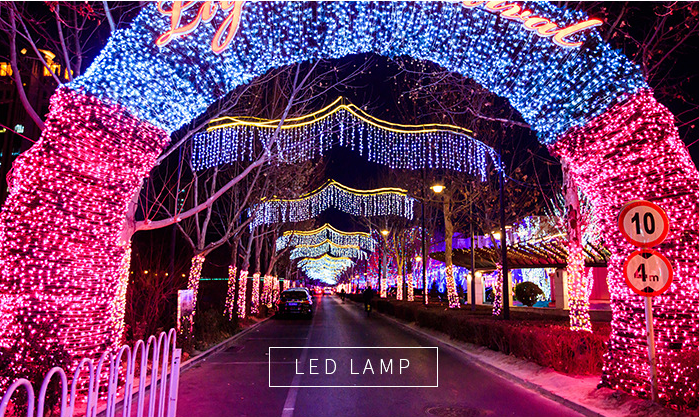 Energy saving and long-lasting · High brightness and colorful 8-mode · LED Christmas light string