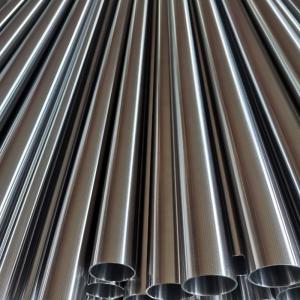 310S 316L Ss Steel Ss 304 2 Inch Pipe NO.4 Hairline Brushed 6000mm Seamless