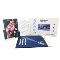Carte de messagerie vidéo personnalisable pour la promotion des affaires Flap magnétique et contrôle à plusieurs boutons