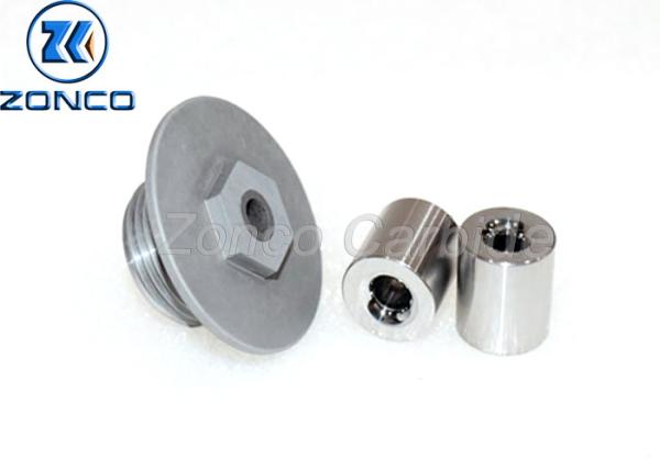 Small Tungsten Carbide Sandblasting Nozzle For High Pressure Spray Drying Of Enzyme Detergents