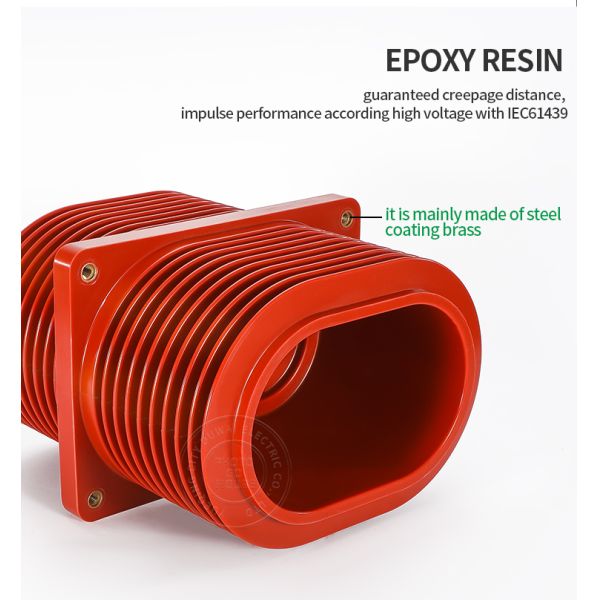 DOWE TG3-24Q 175×255×310 is a high-quality epoxy resin insulated wall bushing engineered for 24kV indoor high-voltage switchgear