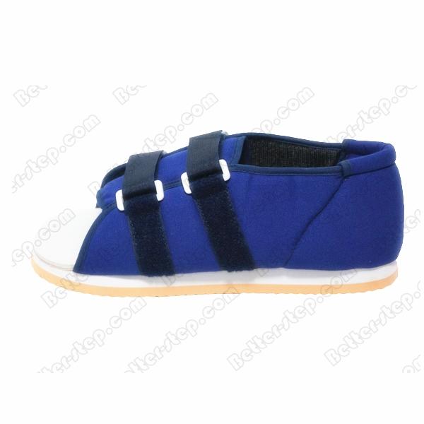 Padded Canvas Medical Plaster Cast Shoe,lightweight and convenient,soft sole and close velcro