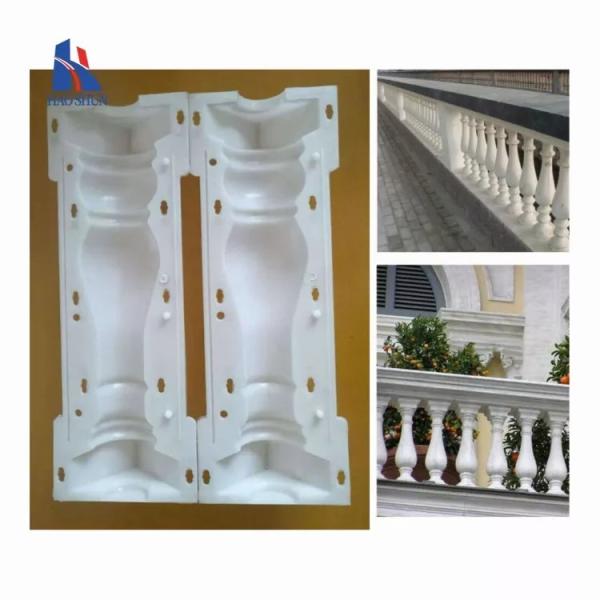 Custom-Made Decorative Balustrade Molds Concrete Concrete Precast Baluster Pillar Molds