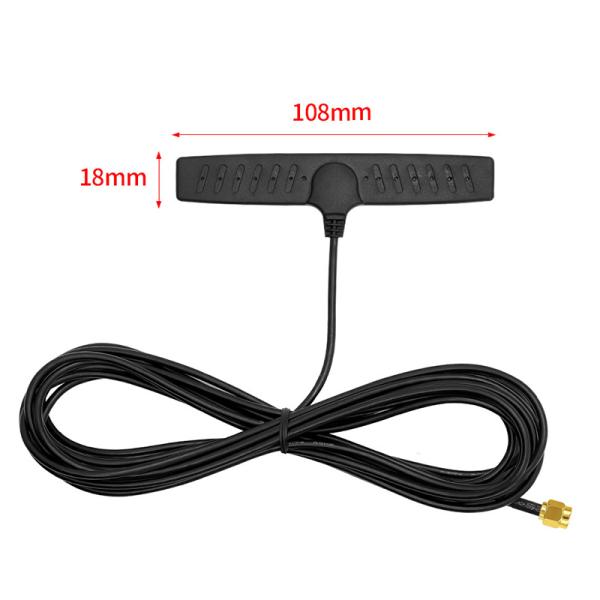 Внешняя водонепроницаемая антенна LoRa 868MHz Всенаправленная SMA Мужчина 600-6000Mhz 3g 4g 5g Антенны с наклейкой длительного радиуса действия