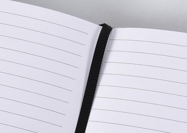 Grande caderno reciclado da capa dura, caderno de bolso da capa dura da laminação do brilho