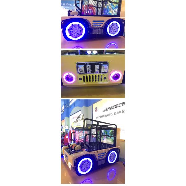 55 Inch Dozen Devil Shooting Ball Machine , Coin Operated Electric Shooting Gun Game Machine