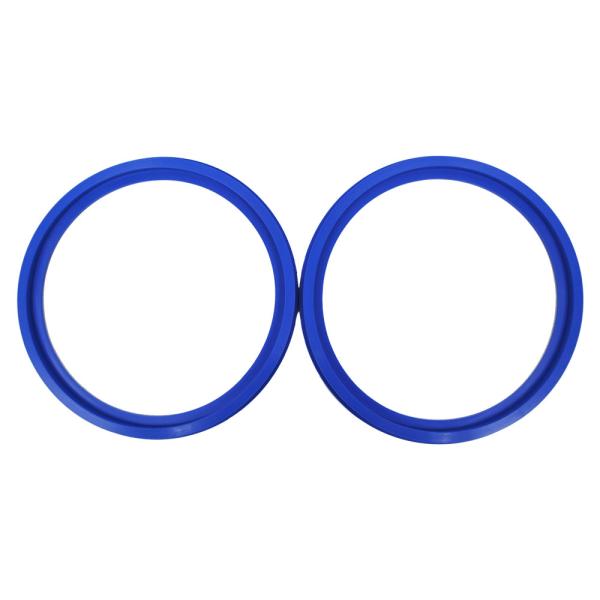 Blue FKM Rubber Flat Washer Silicone Rubber Sealing Washer