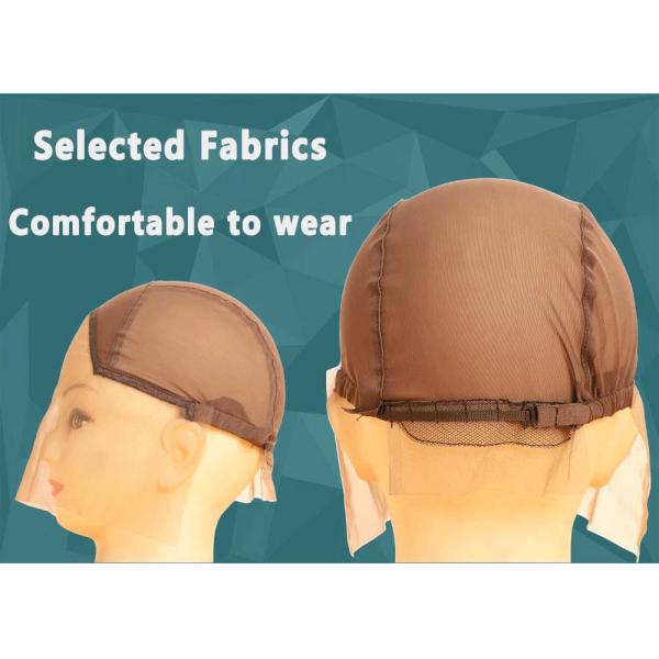 Zy001858 Non-Toxic Not Heat Hair Weaving Cap For Braided Wigs Nylon Material