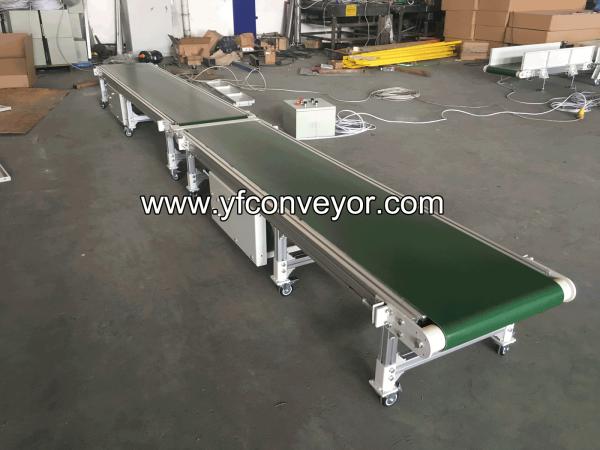 Mini Aluminum Type Flat PVC Belt Conveyors/Small Belt Conveyor