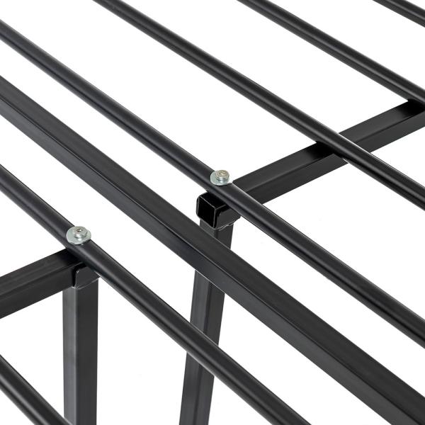 Modern Queen Size Metal Bed , Metal Tube Bed Frame Galvanized Steel
