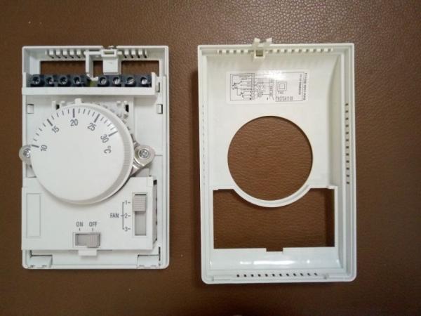 T6373A1108 Mechanical Honeywell thermostat for fan coil unit