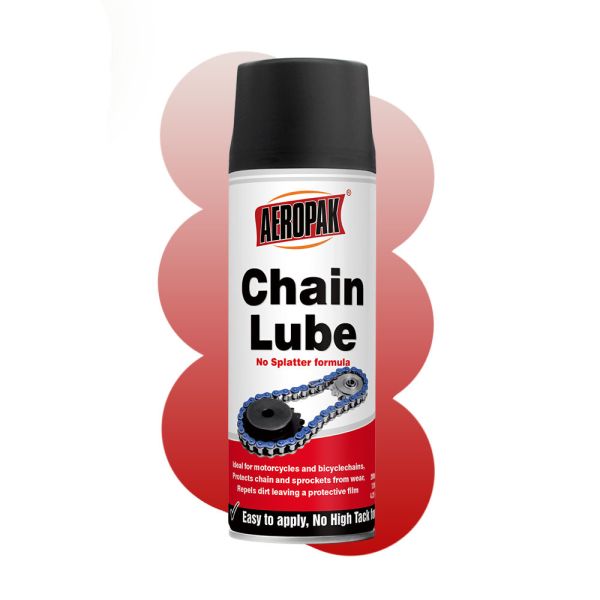 Aeropak 200ml Aerosol Anti Rust Chain Lube Lubricant Spray for Bike